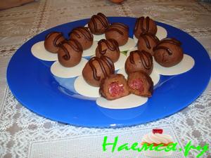 Шарики с вишней