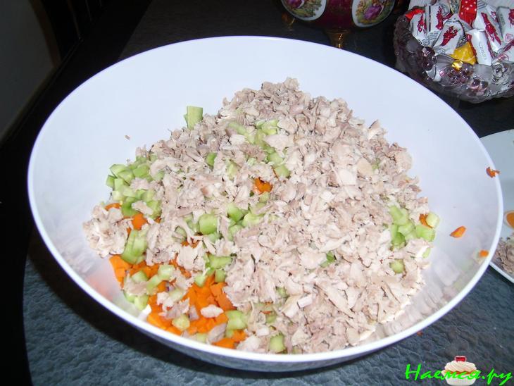 Оливье обычное домашнее