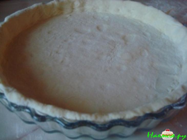 Рыбный открытый пирог