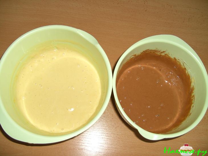 Ещё один вариант "Зебры". Сладкий пирог Ещё один вариант "Зебры". Сладкий пирог