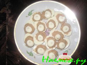 Яйца фаршированные "По-Лимановски"