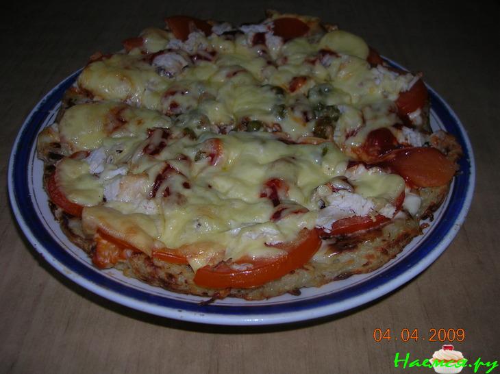 Пицца на дранике