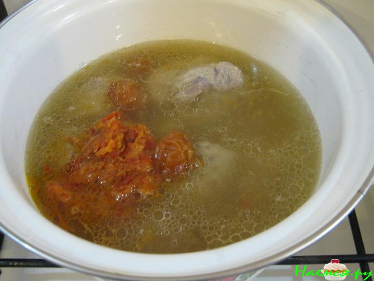 Суп мясной "Первый снег"