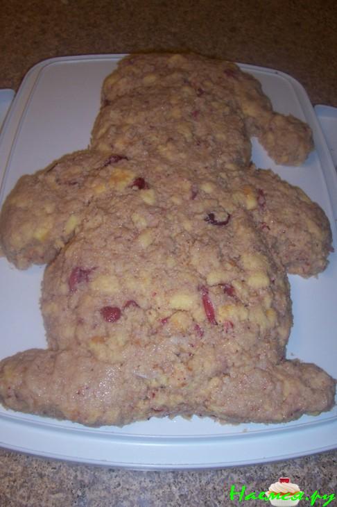 Торт "Снеговик"