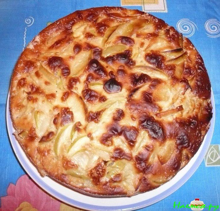 Быстрый яблочный пирог (вариант)