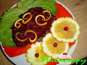 Десертный салатик со свеклой Десертный салатик со свеклой
