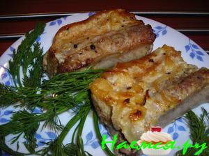 Свиные рёбрышки, приготовленные в "рукаве"