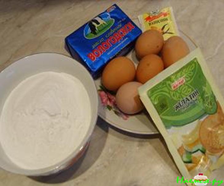 Торт "Птичье молоко" на день рождения