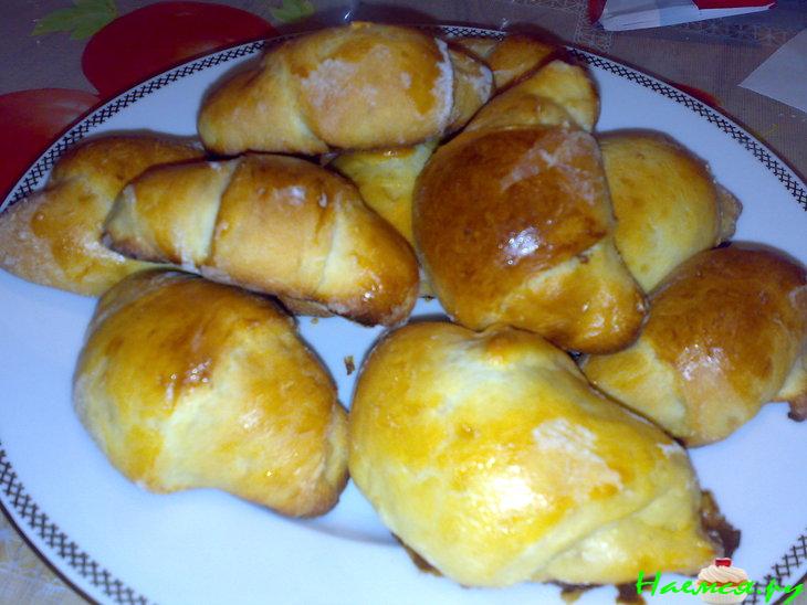 Рогалики с шоколадом