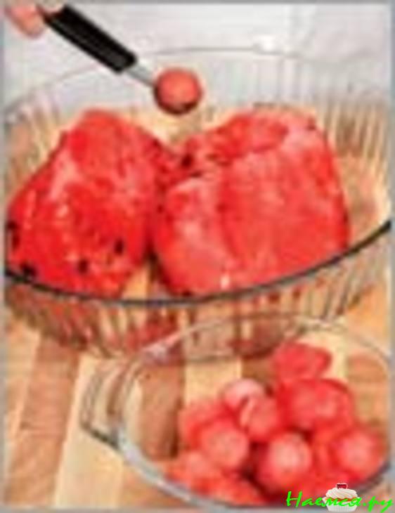 Крюшон в арбузе