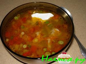 Похлёбка из свежей капусты