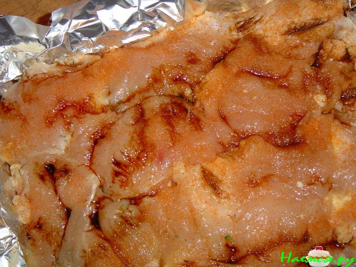 Куриная слойка