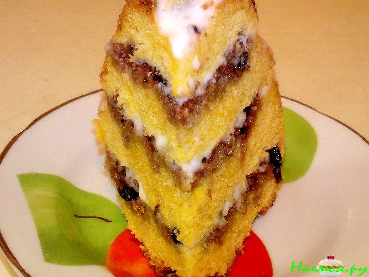 Смородиновый кекс-торт