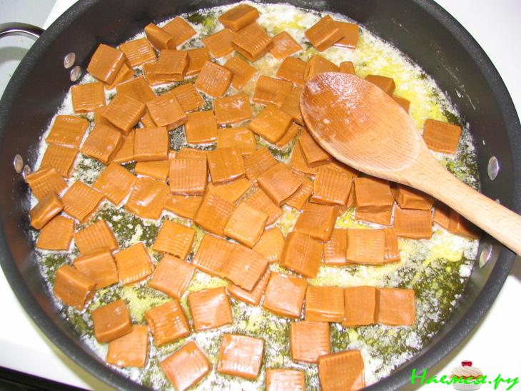 Рулет из кукурузных палочек