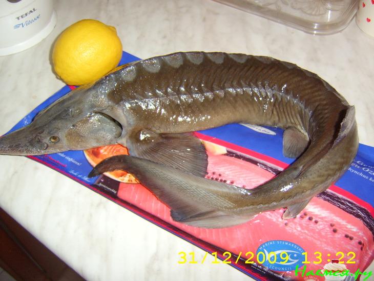 Осетр по-праздничному