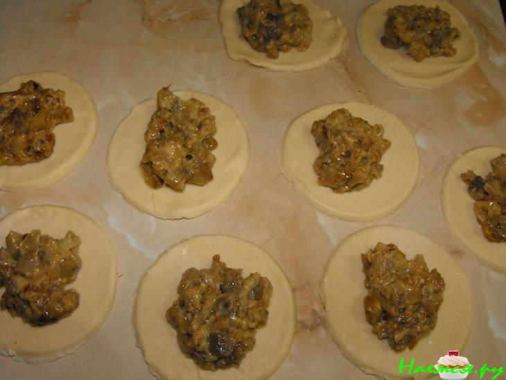Пирожки с баклажанами