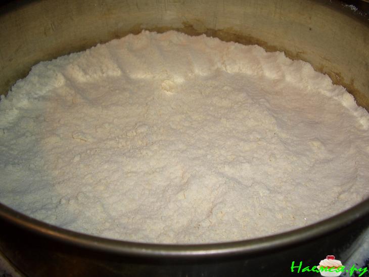 Пирог творожный с апельсином