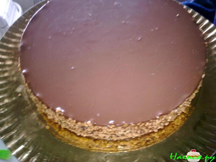 Легкий Brownies с шоколадным муссом