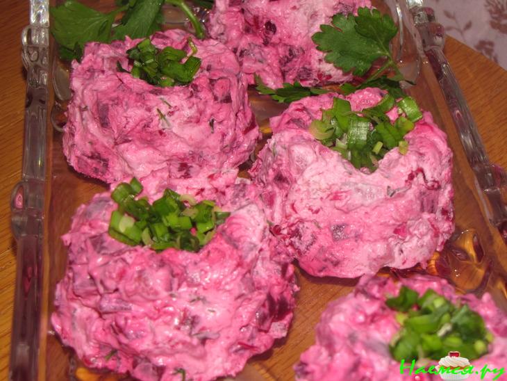 Мусс из свёклы и сельди Мусс из свёклы и сельди