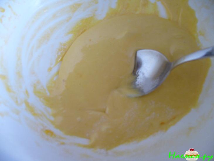 Сырное суфле десертное