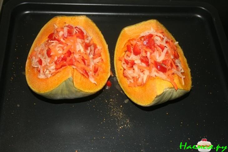 Тыквенные лодочки