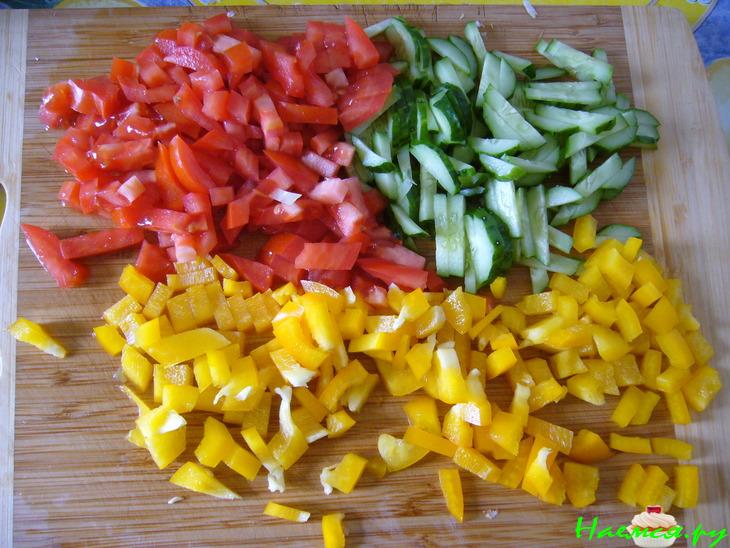 Салат "Светофорчик"