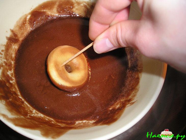 Донаты в шоколаде