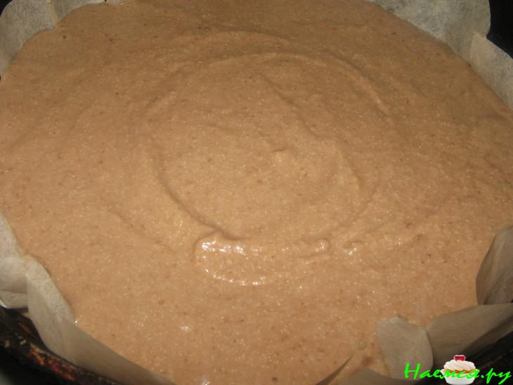 Манник шоколадный с изюмом