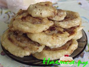 Ленивые пельмени со сметаной