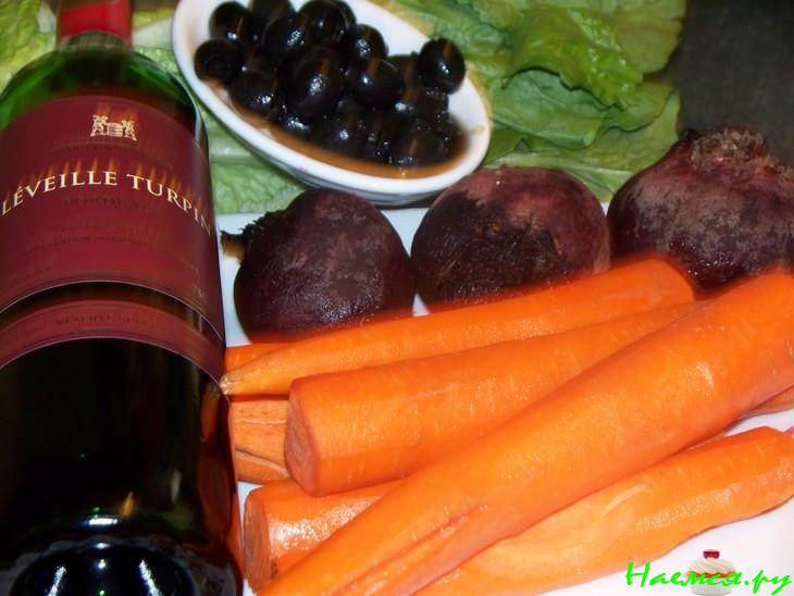 Винно-свекольно-морковный пудинг Винно-свекольно-морковный пудинг