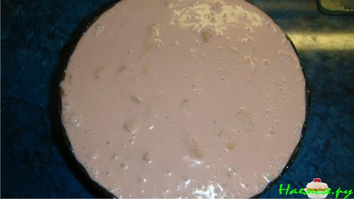 Творожный торт без выпечки