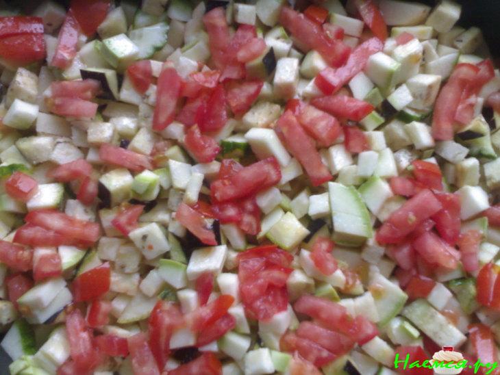 Ребрышки с овощами