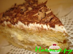 Торт "Тирамису с белым шоколадом" (не классический)