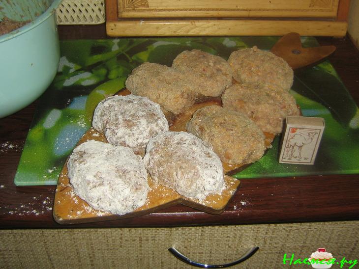 Котлеты Лапинские с брусникой от Анастасии