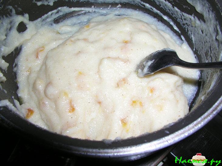 Профитроли с кремом в глазури