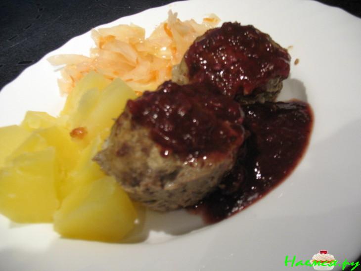 Мясные "маффины" с начинкой Мясные "маффины" с начинкой