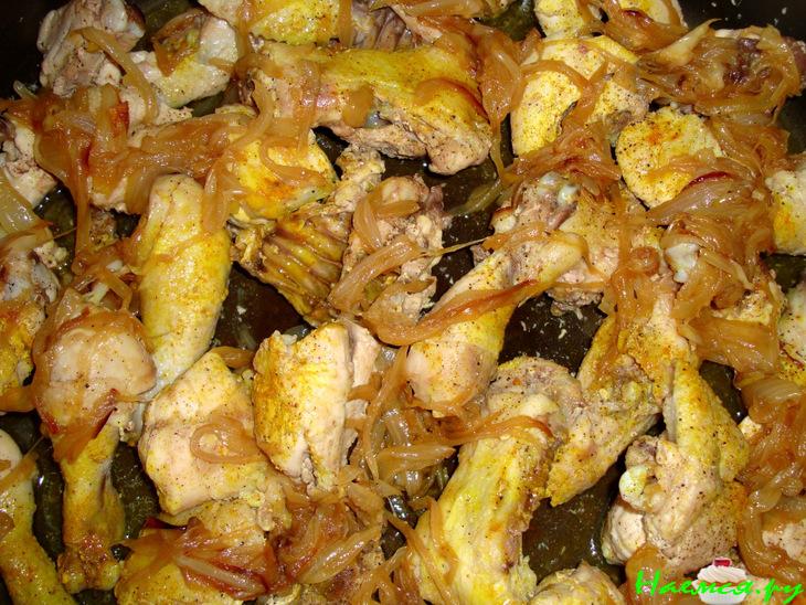 Плов с баклажанами