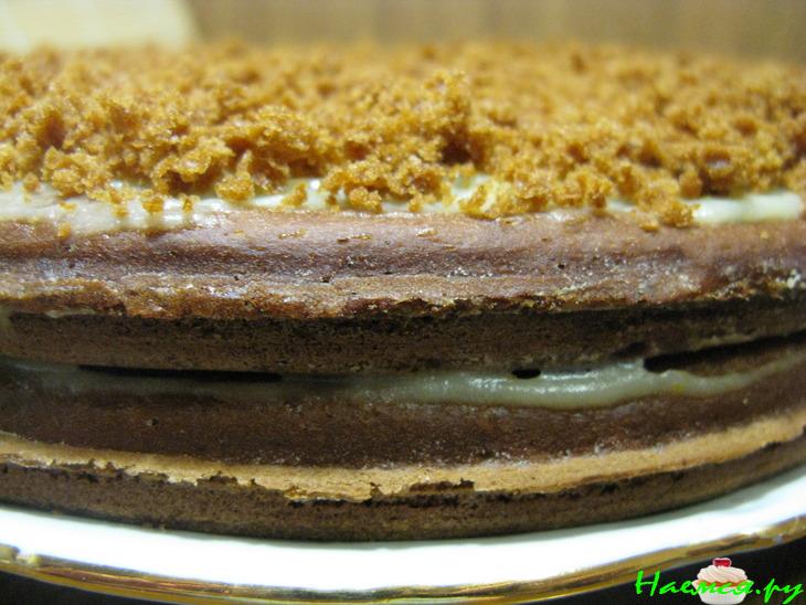 Медовый торт с лимонным кремом