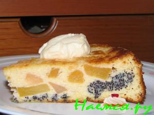 Яблочно-маковая запеканка Яблочно-маковая запеканка