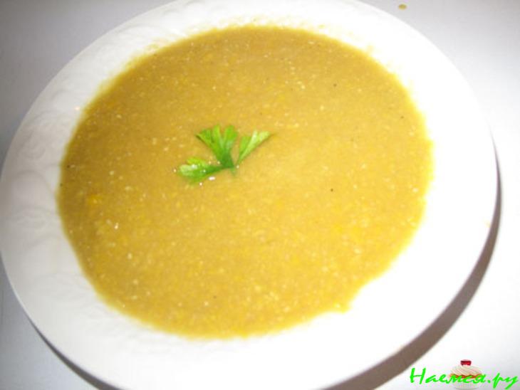 Кукурузный суп-пюре (просто, вкусно, малокалорийно)