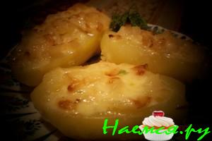 Картофель запеченный с сыром