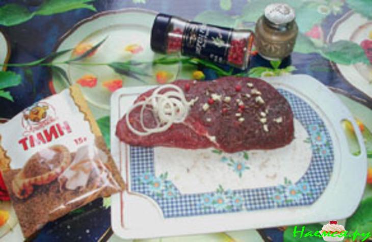 Телятина с рисом