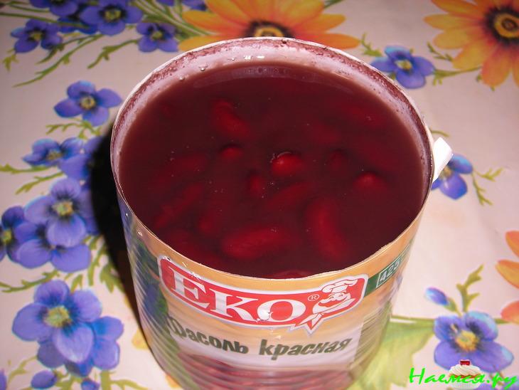 Супчик из фасольки быстрый