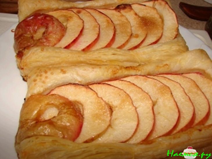 Яблочные "саночки"