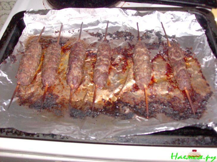 Люля-кебаб из баранины с кинзой