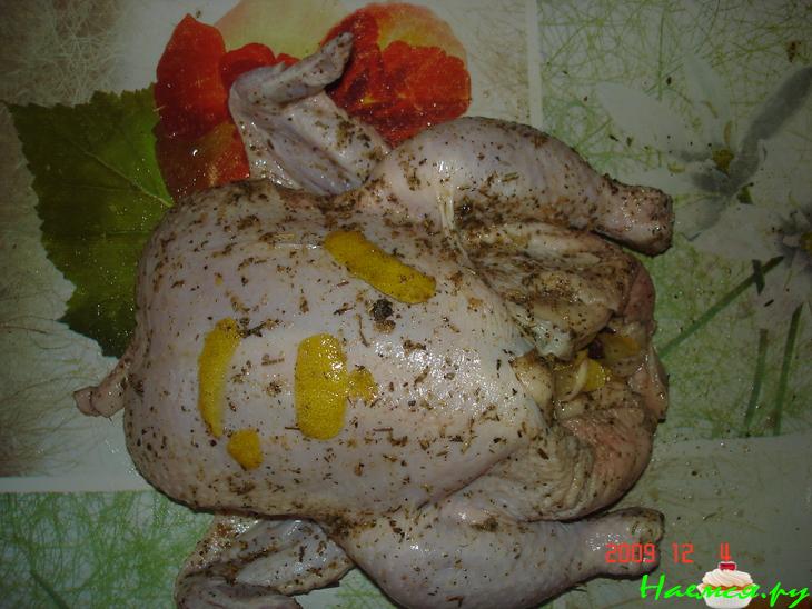 Курица в соли (способ приготовления) Курица в соли (способ приготовления)