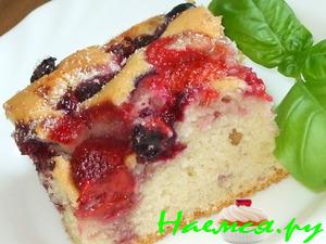 Пирог с ягодами "Благодарность"