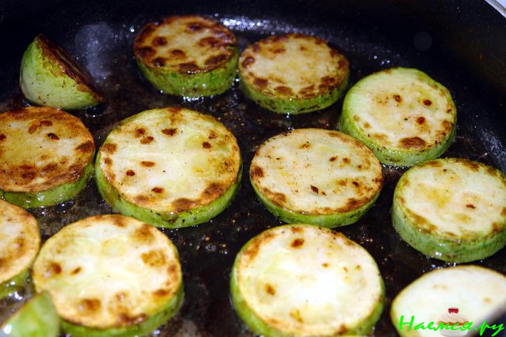 Башенки из кабачков Башенки из кабачков