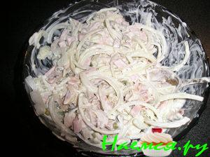 Салатик мясной