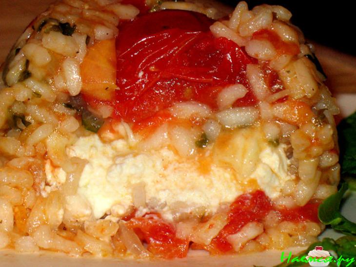 Рисовые тимбали с моцареллой (Sformatini di riso alla mozzarella) Рисовые тимбали с моцареллой (Sformatini di riso alla mozzarella)